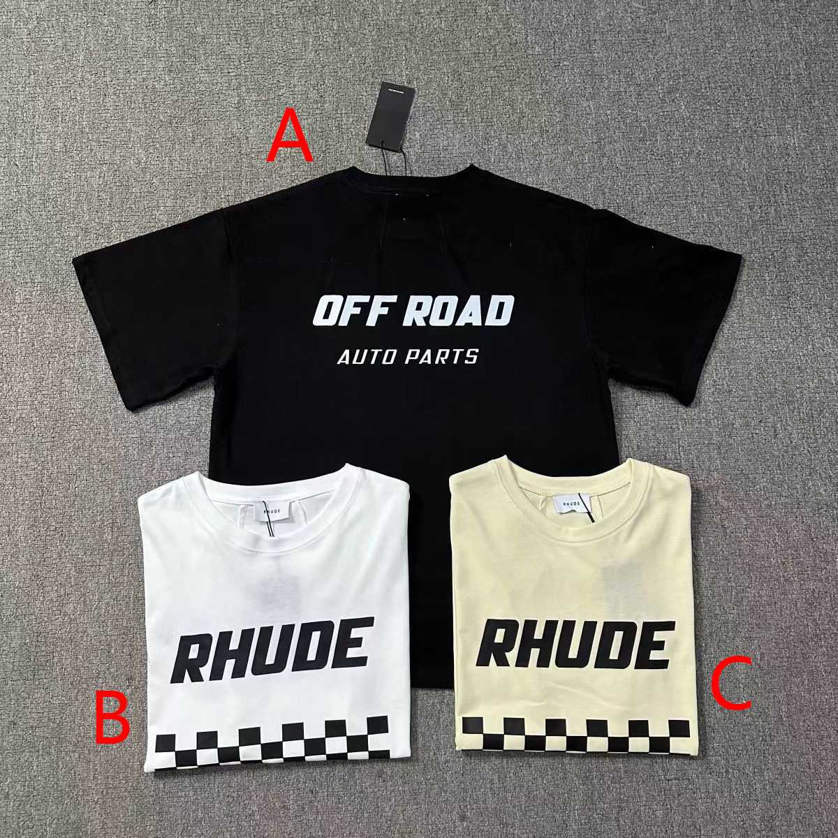 Rhude Cotton T-shirt - DopestKickz