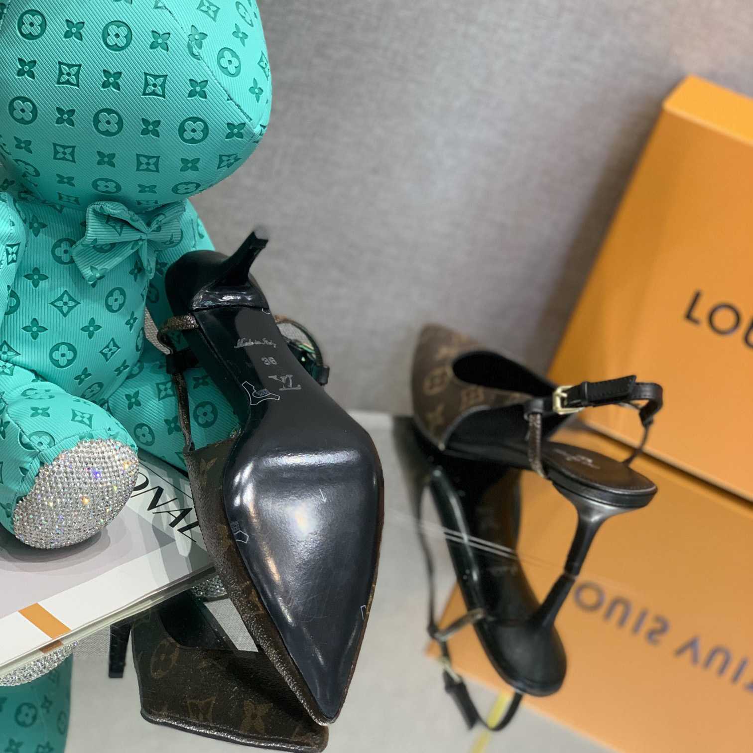 Louis Vuitton Cherie Slingback Pump - DopestKickz