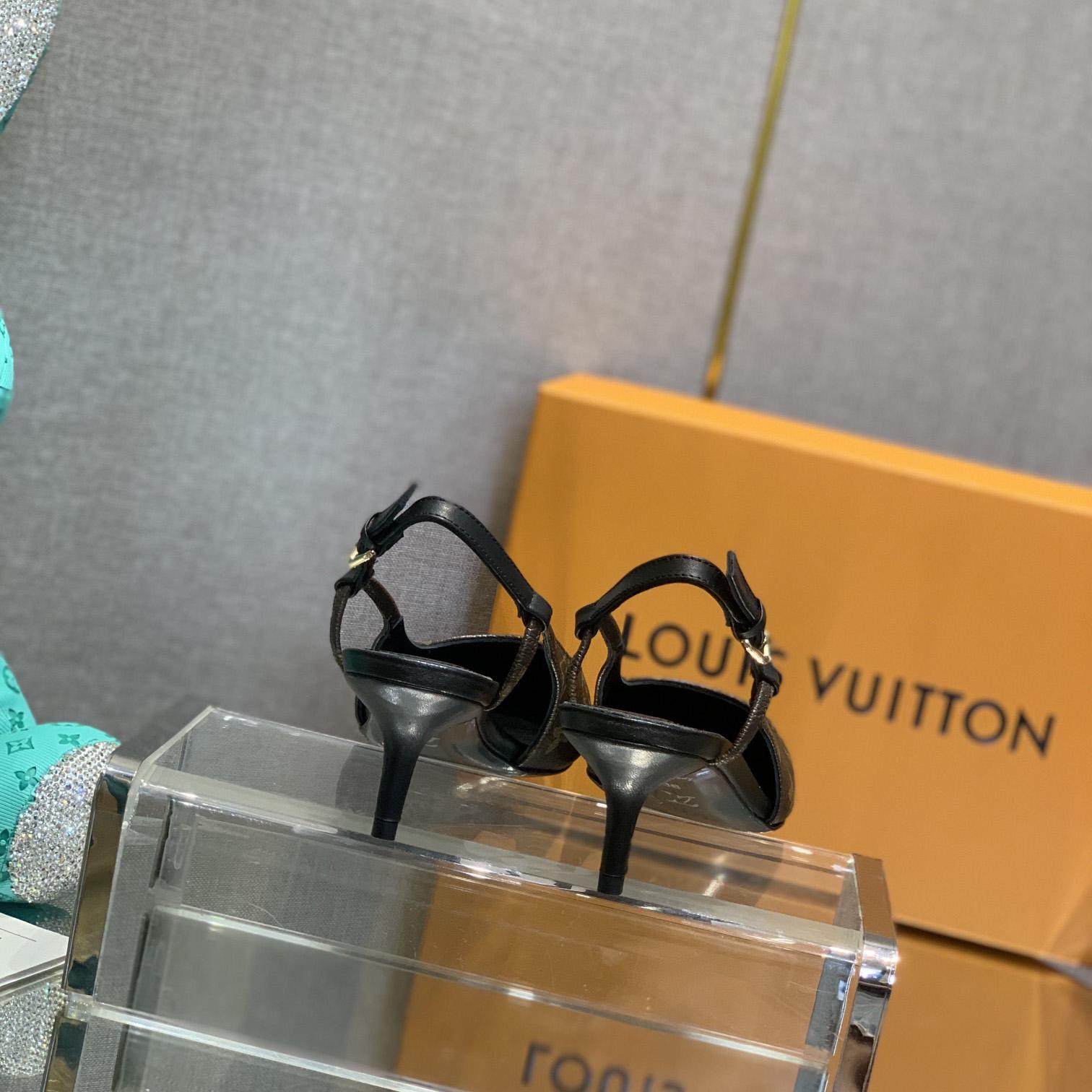 Louis Vuitton Cherie Slingback Pump - DopestKickz