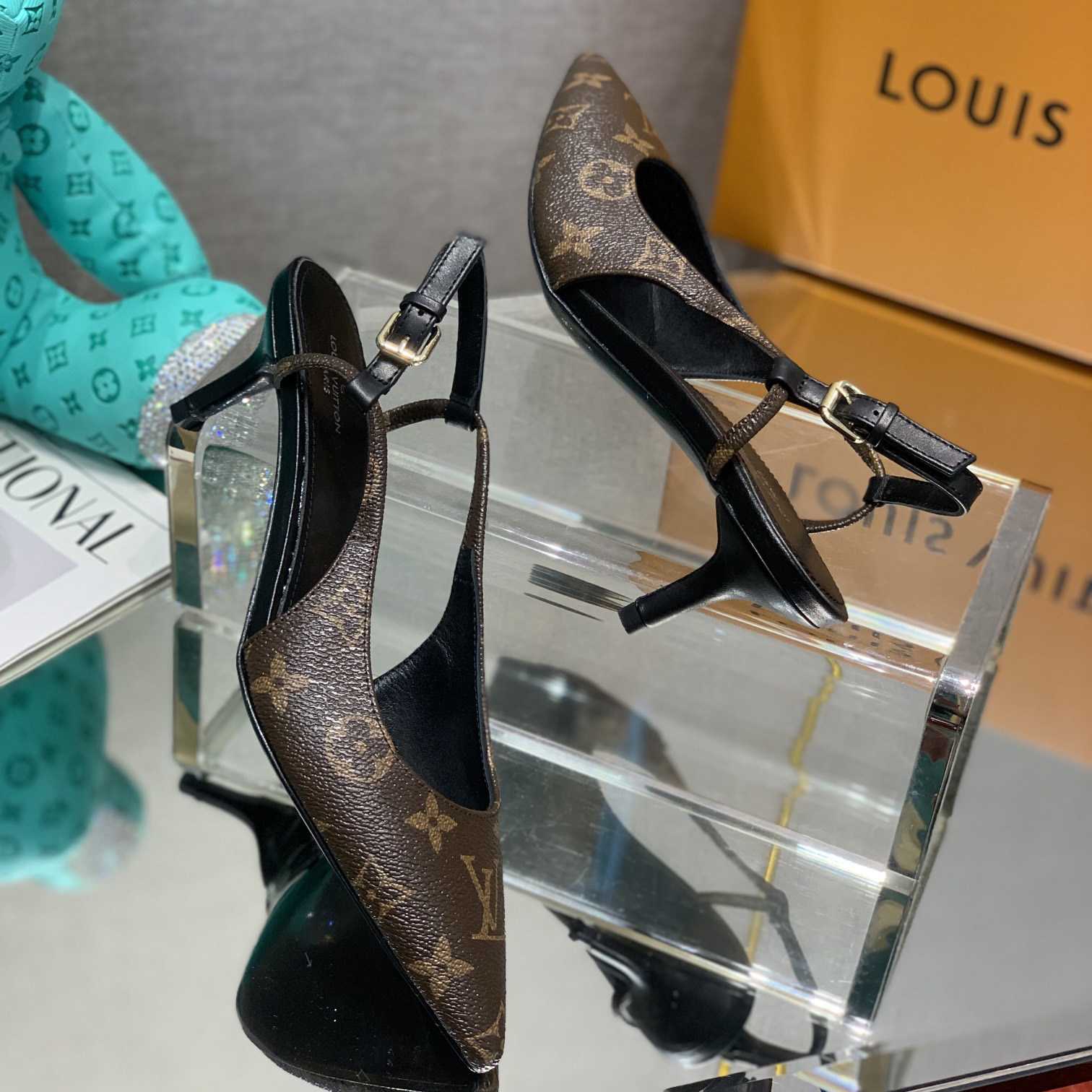 Louis Vuitton Cherie Slingback Pump - DopestKickz