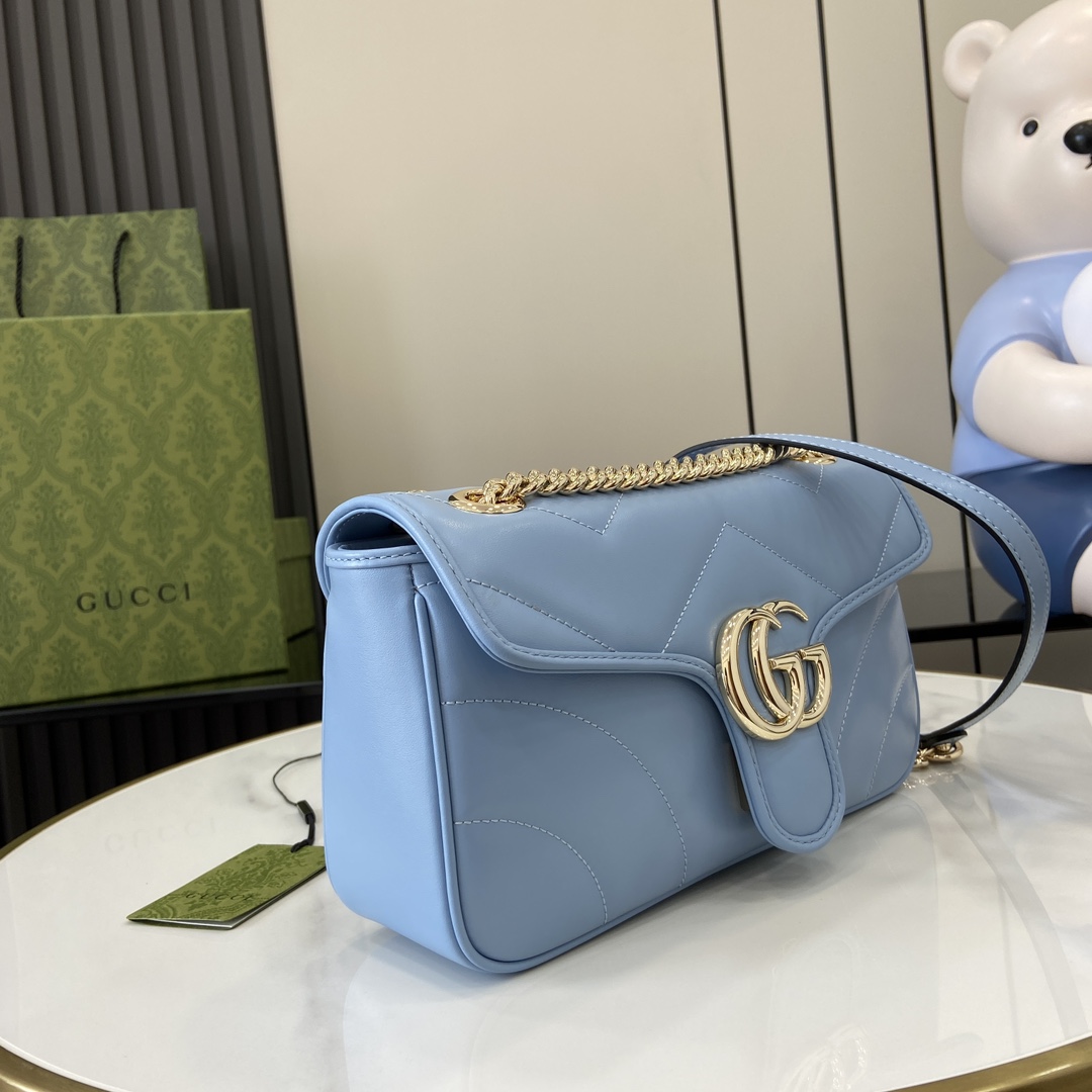 Gucci GG Marmont Small Shoulder Bag - DopestKickz