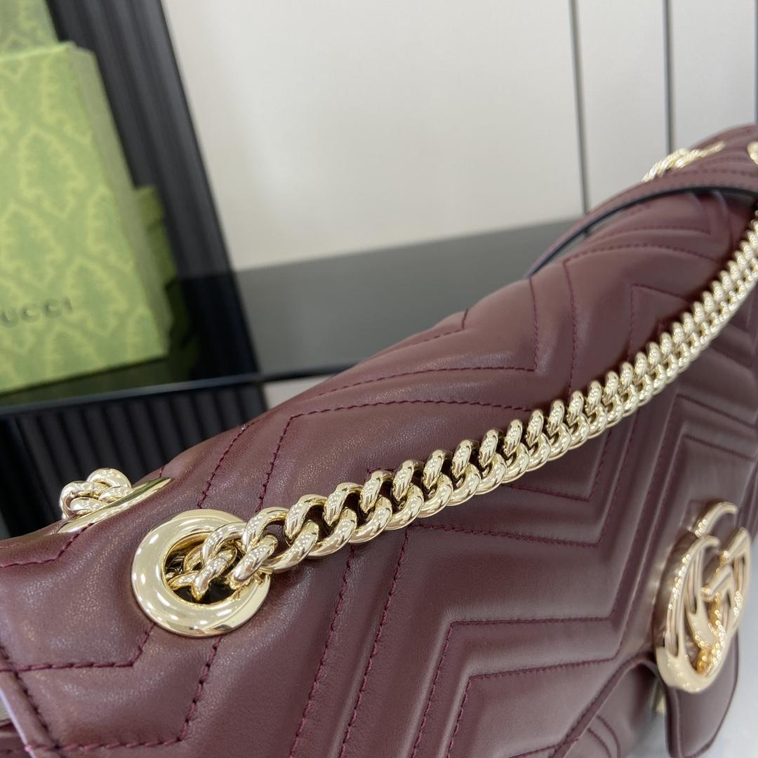 Gucci GG Marmont Large Shoulder Bag - DopestKickz