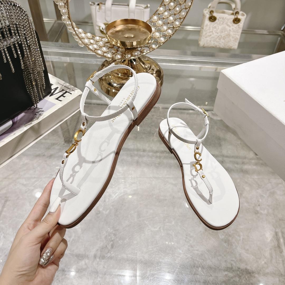 Dior Dioriviera C'est Dior Thong Sandal - DopestKickz