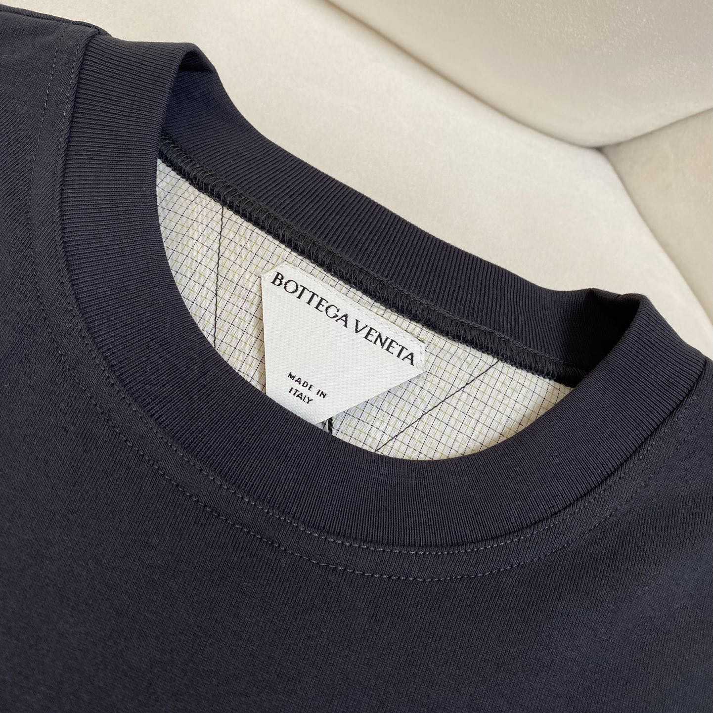 Bottega Veneta Double Layer Striped Cotton T-Shirt - DopestKickz
