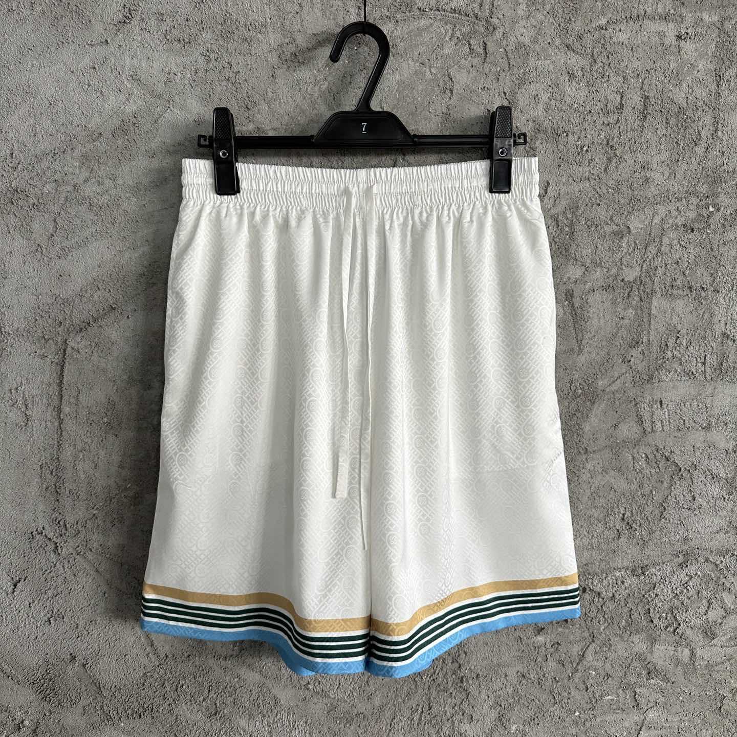 Casablanca Casa Way Shorts With Monogram  - DopestKickz