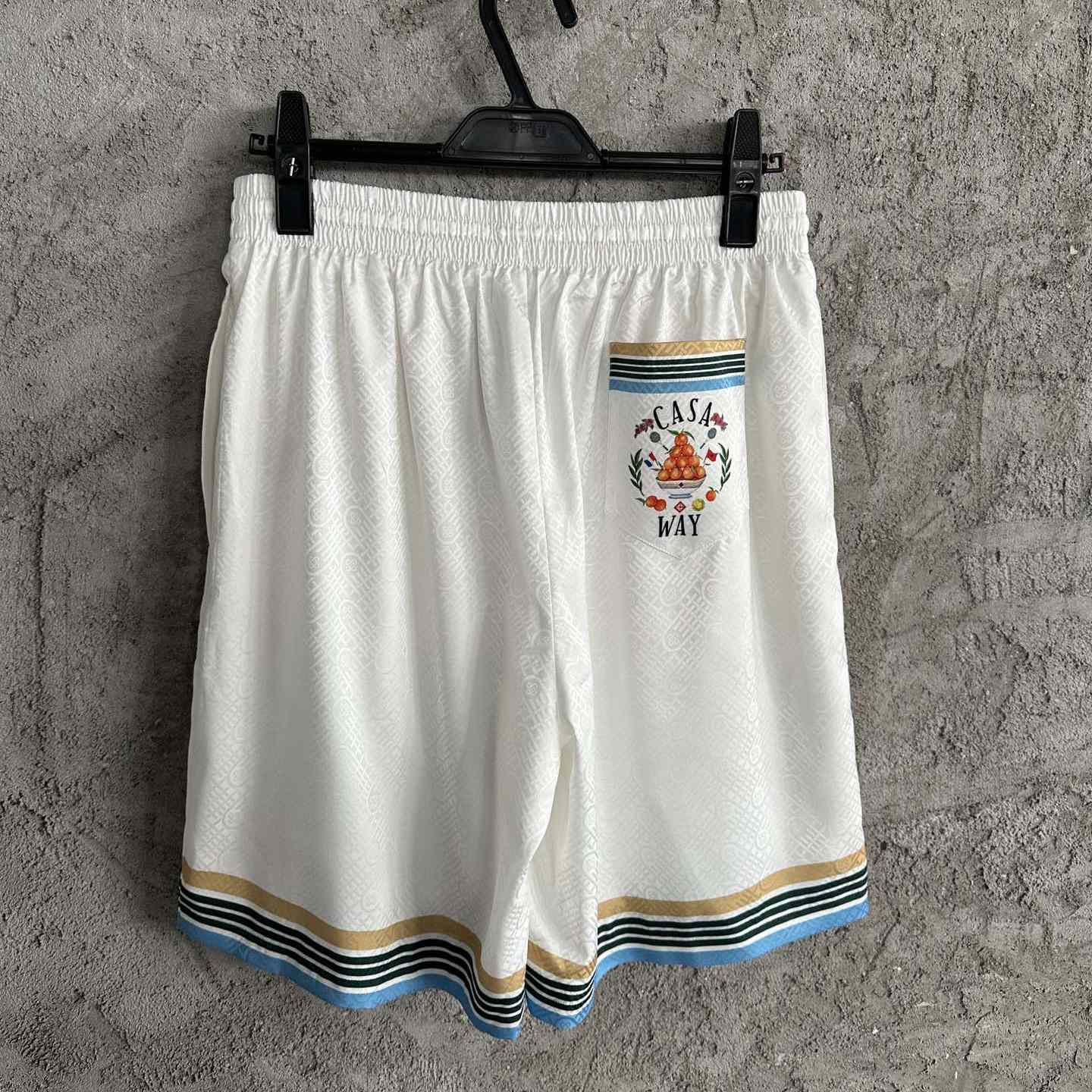 Casablanca Casa Way Shorts With Monogram  - DopestKickz
