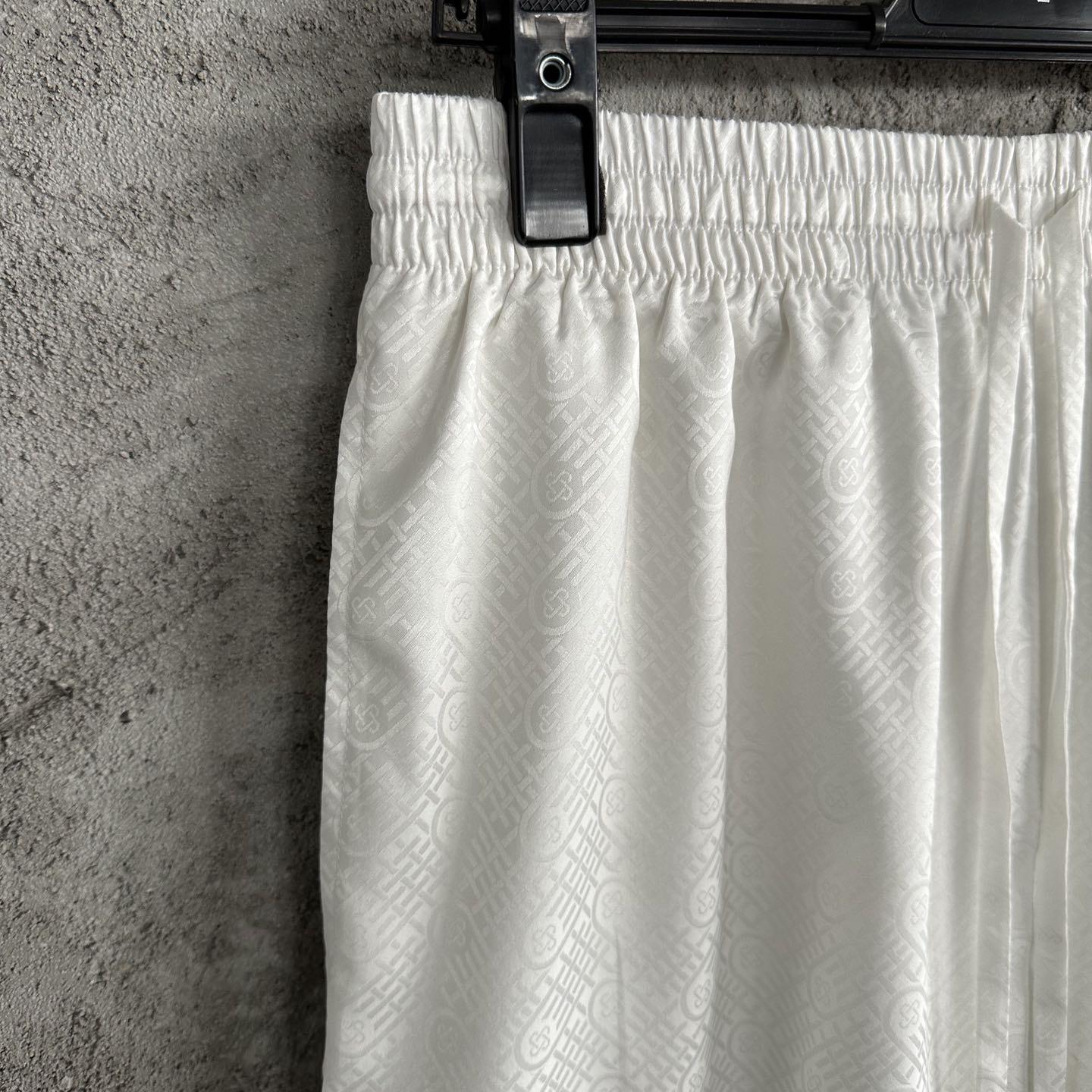 Casablanca Casa Way Shorts With Monogram  - DopestKickz