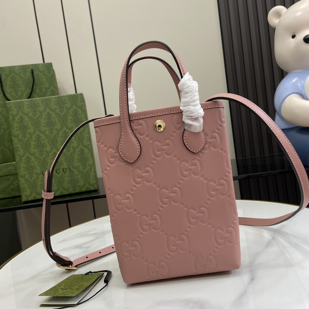 Gucci GG Super Mini Bag With Strap - DopestKickz