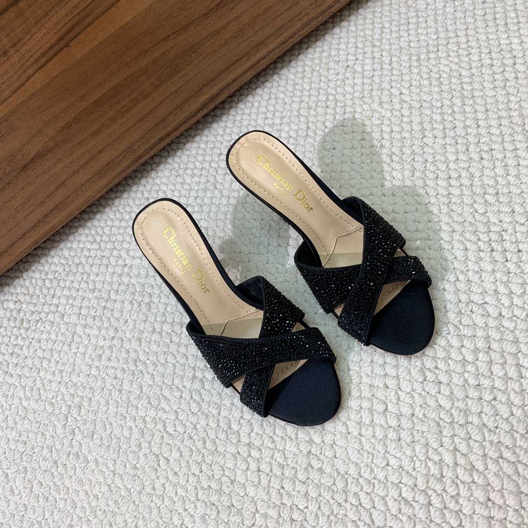 Dior Tribales Heeled Slide - DopestKickz