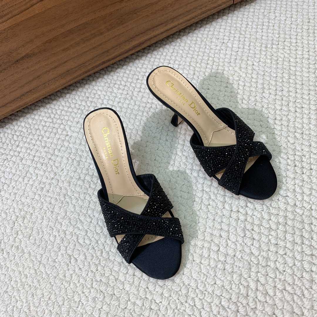 Dior Tribales Heeled Slide - DopestKickz