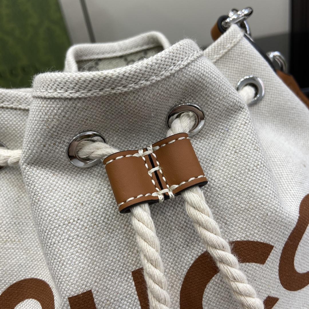 Gucci Mini Shoulder Bag With Gucci Print - DopestKickz