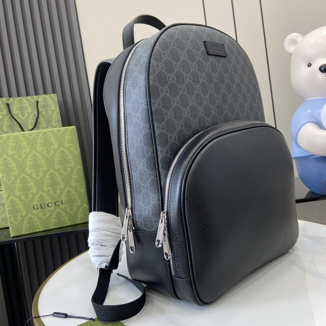 Gucci Medium GG Backpack With Tag - DopestKickz