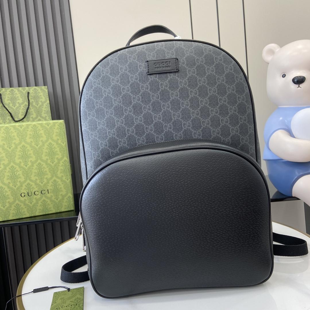 Gucci Medium GG Backpack With Tag - DopestKickz