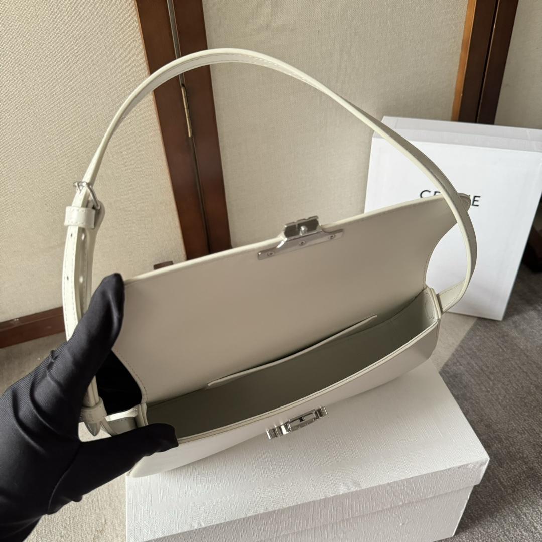 Celine Medium Celine Lola Bag In Shiny Calfskin - DopestKickz