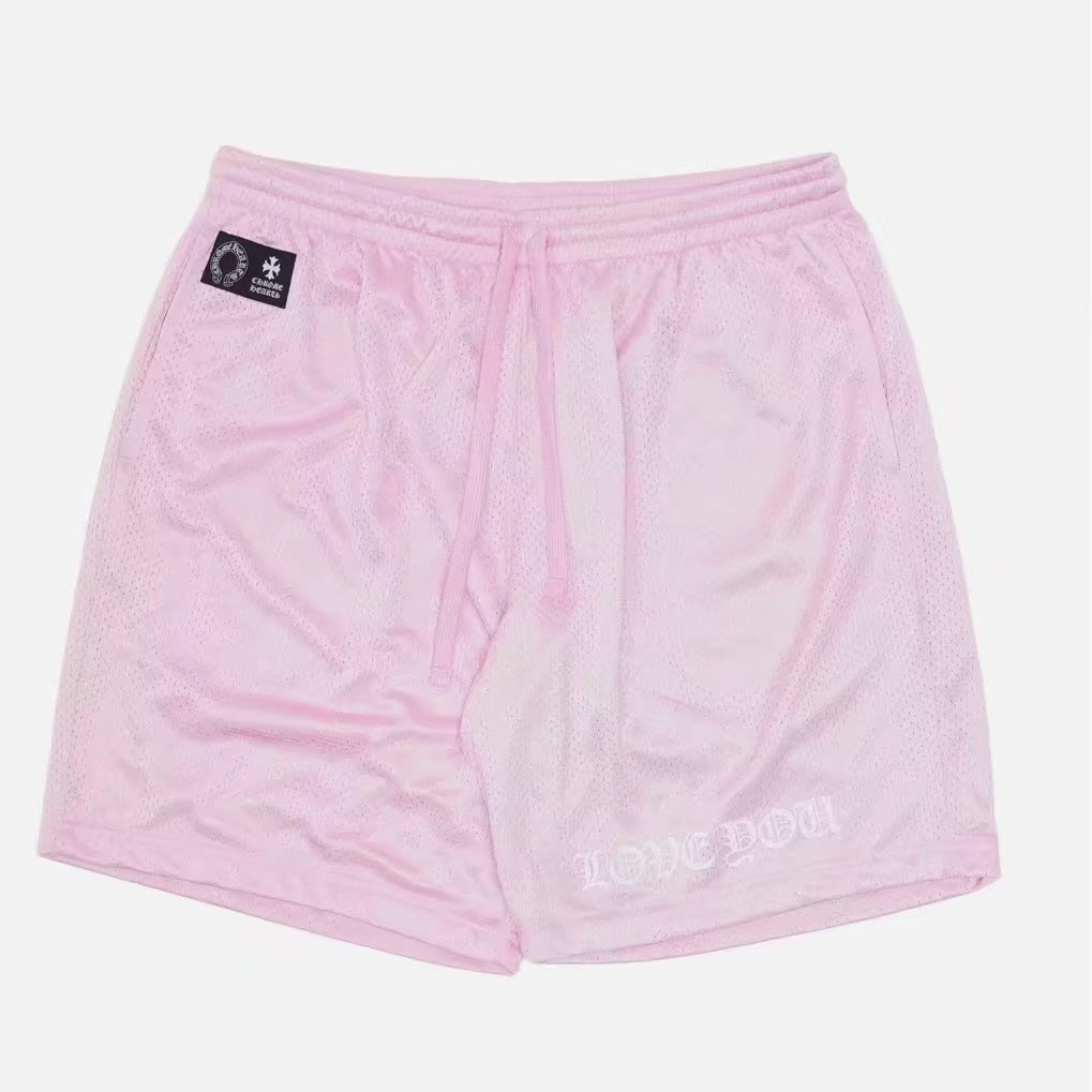Chrome Hearts Mesh Varsity Shorts - DopestKickz