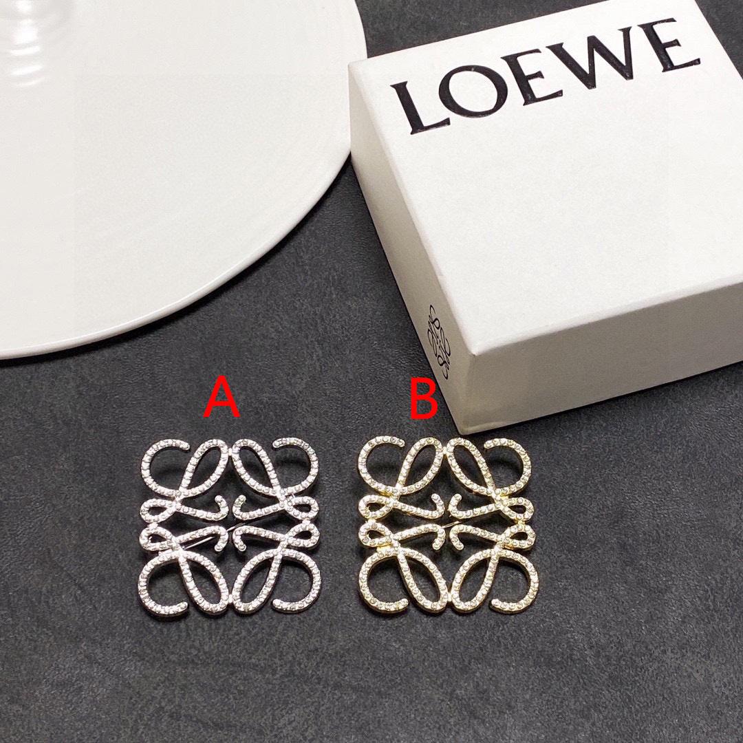 Loewe Anagram Brooch - DopestKickz