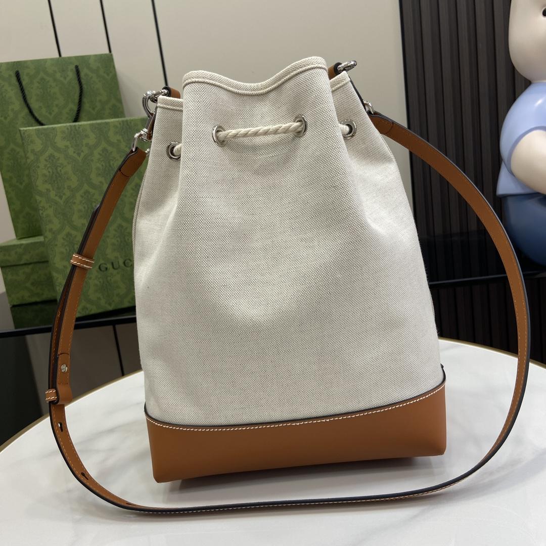 Gucci Small Shoulder Bag With Gucci Print - DopestKickz