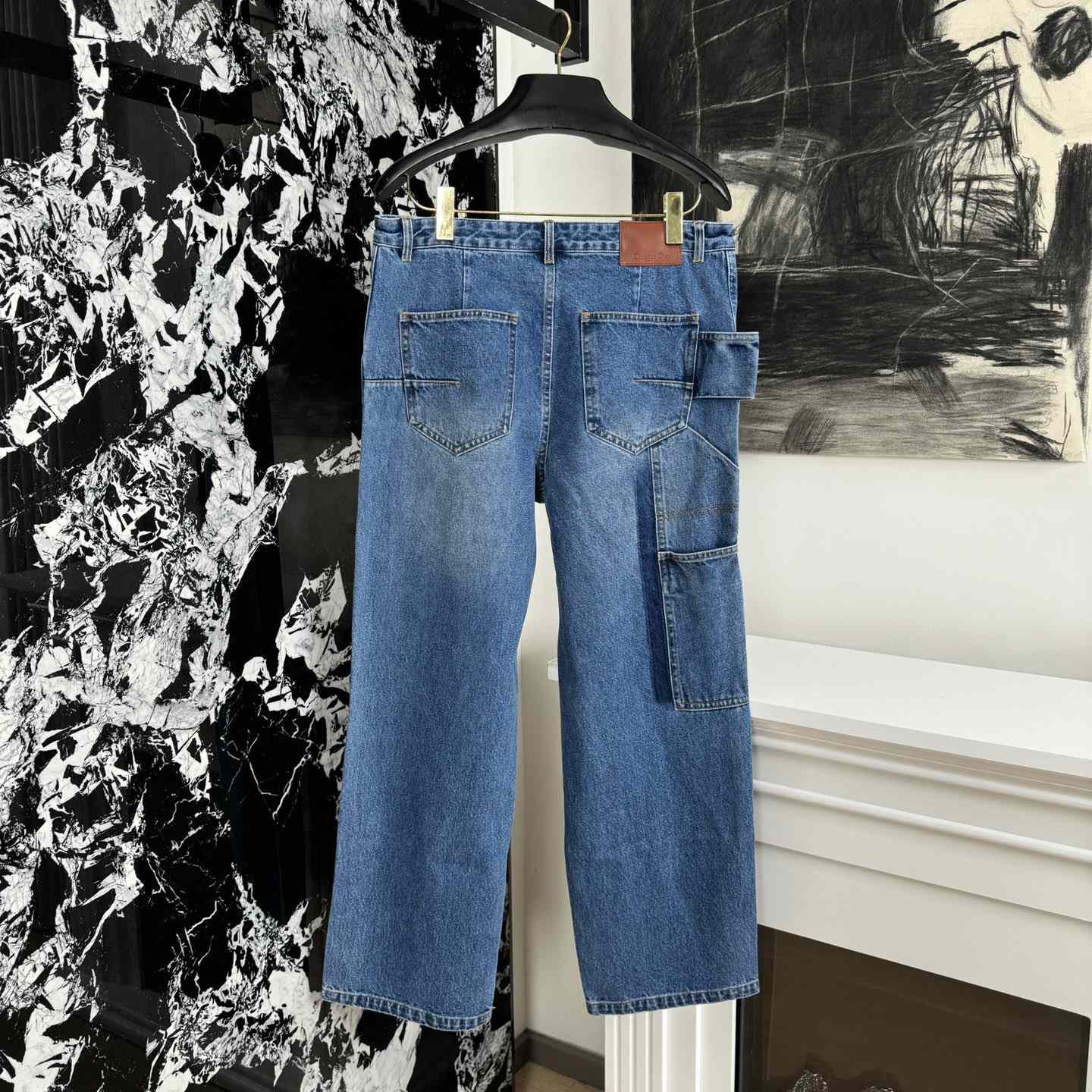 Dior Handwritten Christian Dior Carpenter Jeans - DopestKickz