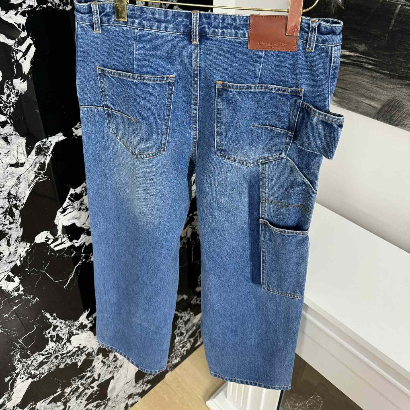Dior Handwritten Christian Dior Carpenter Jeans - DopestKickz
