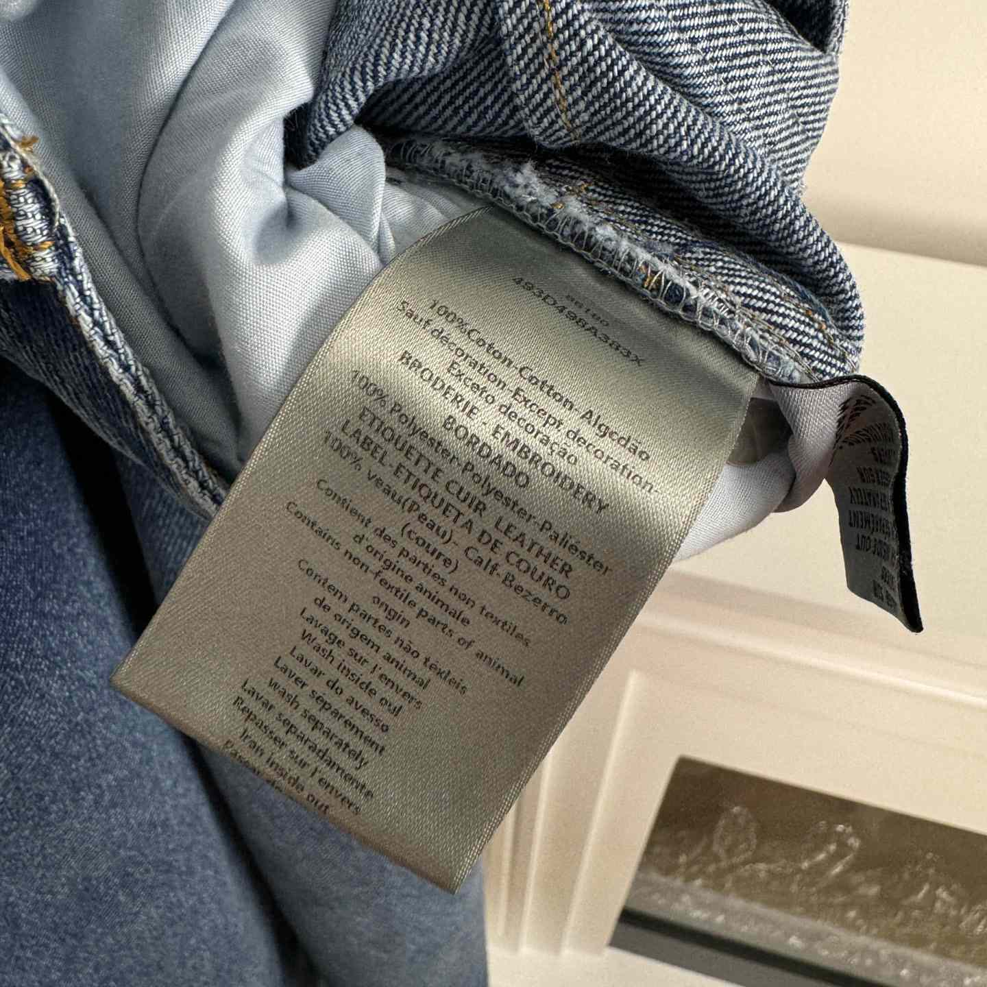 Dior Handwritten Christian Dior Carpenter Jeans - DopestKickz