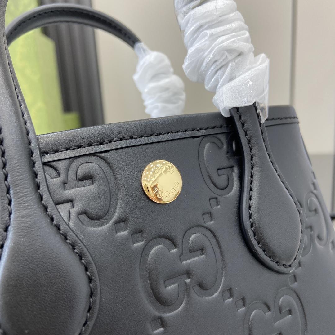 Gucci GG Super Mini Bag With Strap - DopestKickz