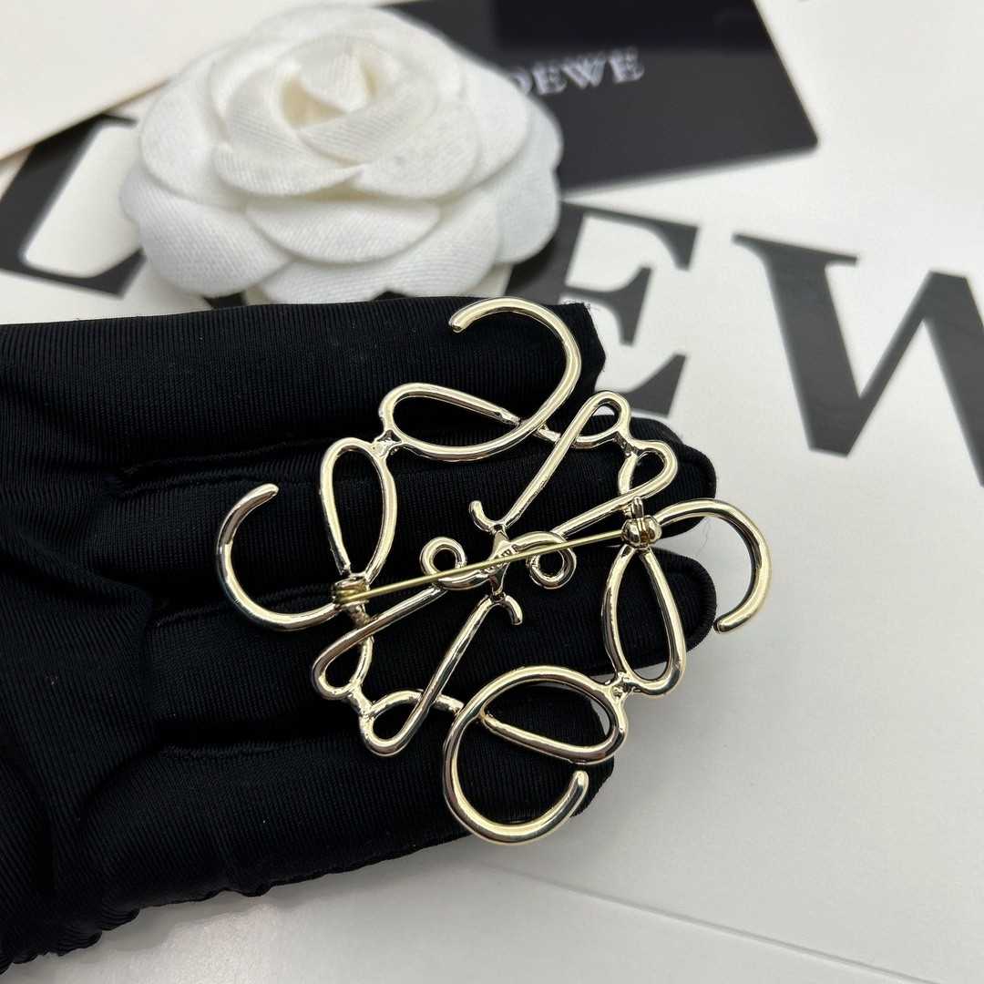 Loewe Anagram Brooch - DopestKickz