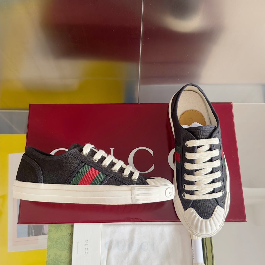 Gucci Sneaker With Web - DopestKickz