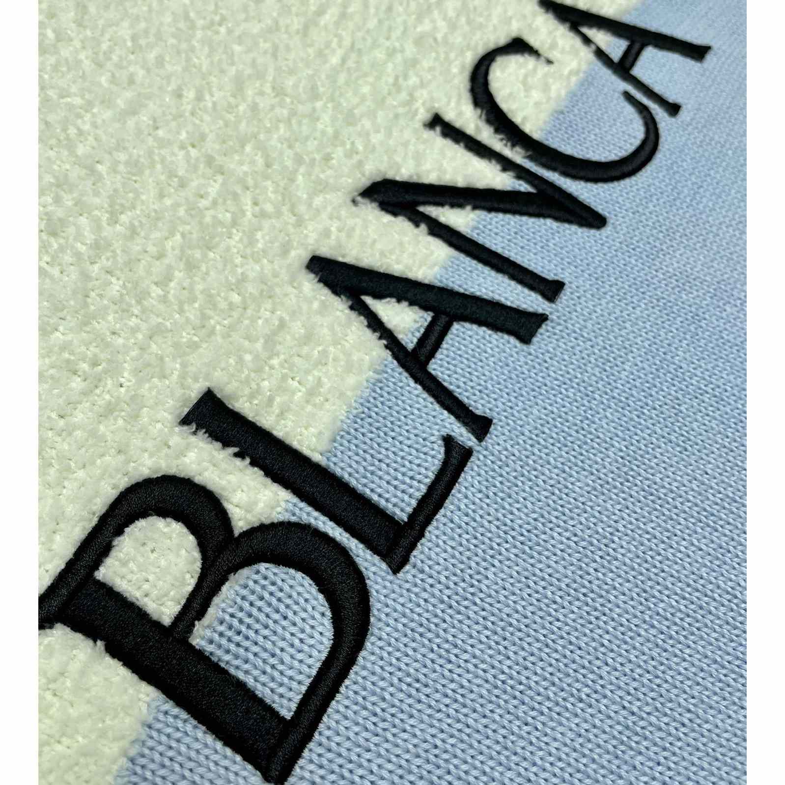 Casablanca Knit Logo Sweater 'Light Blue'    D0018 - DopestKickz