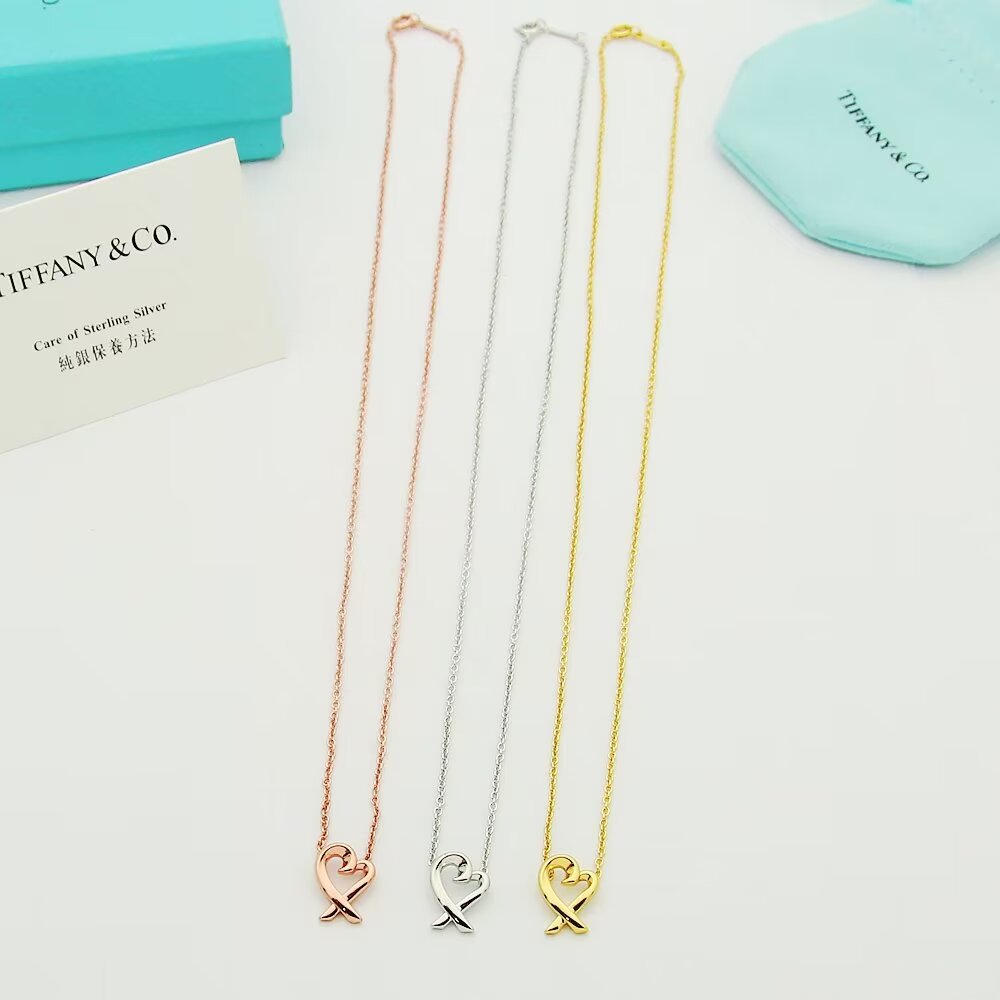 Tiffany & Co. Paloma Picasso Loving Heart Pendant - DopestKickz
