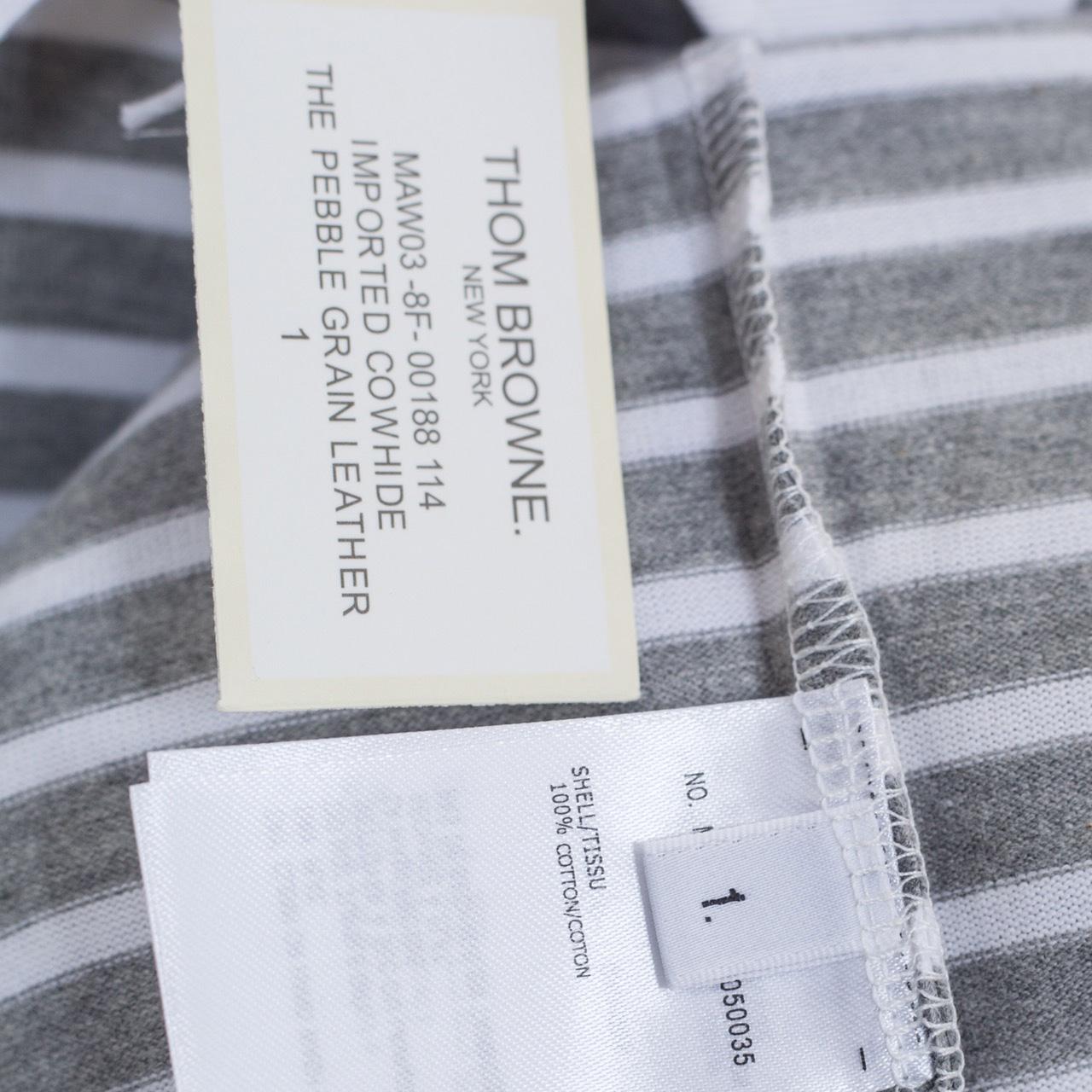 Thom Browne Striped Cotton-jersey Polo  1897 - DopestKickz