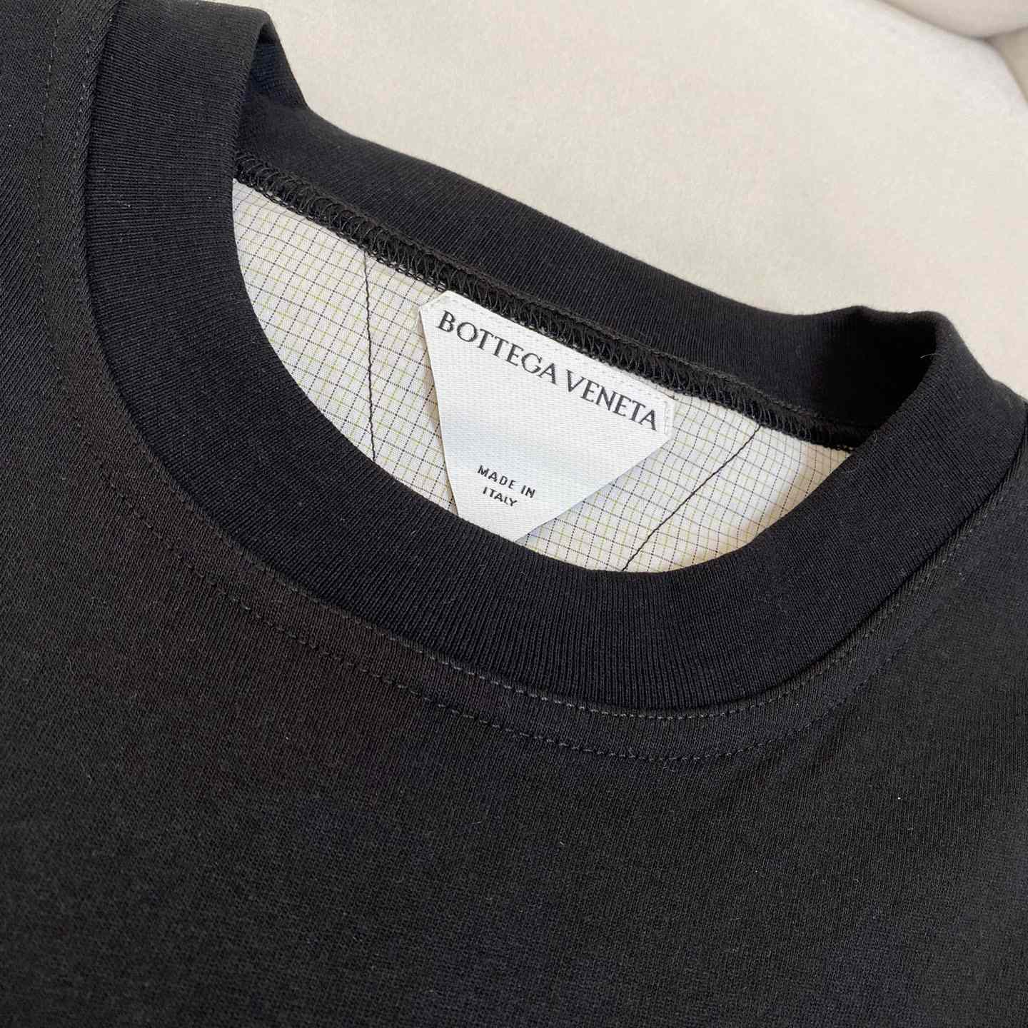 Bottega Veneta Double Layer Striped Cotton T-Shirt - DopestKickz