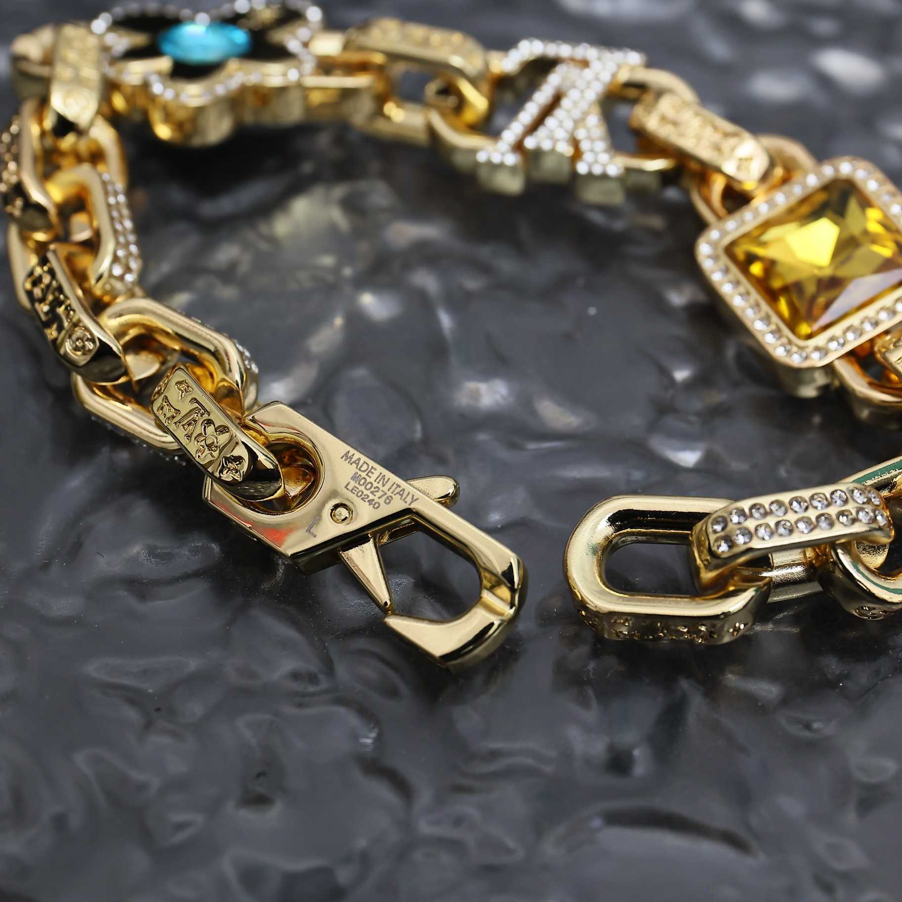 Louis Vuitton Paradise Stone Bracelet   M1594M - DopestKickz