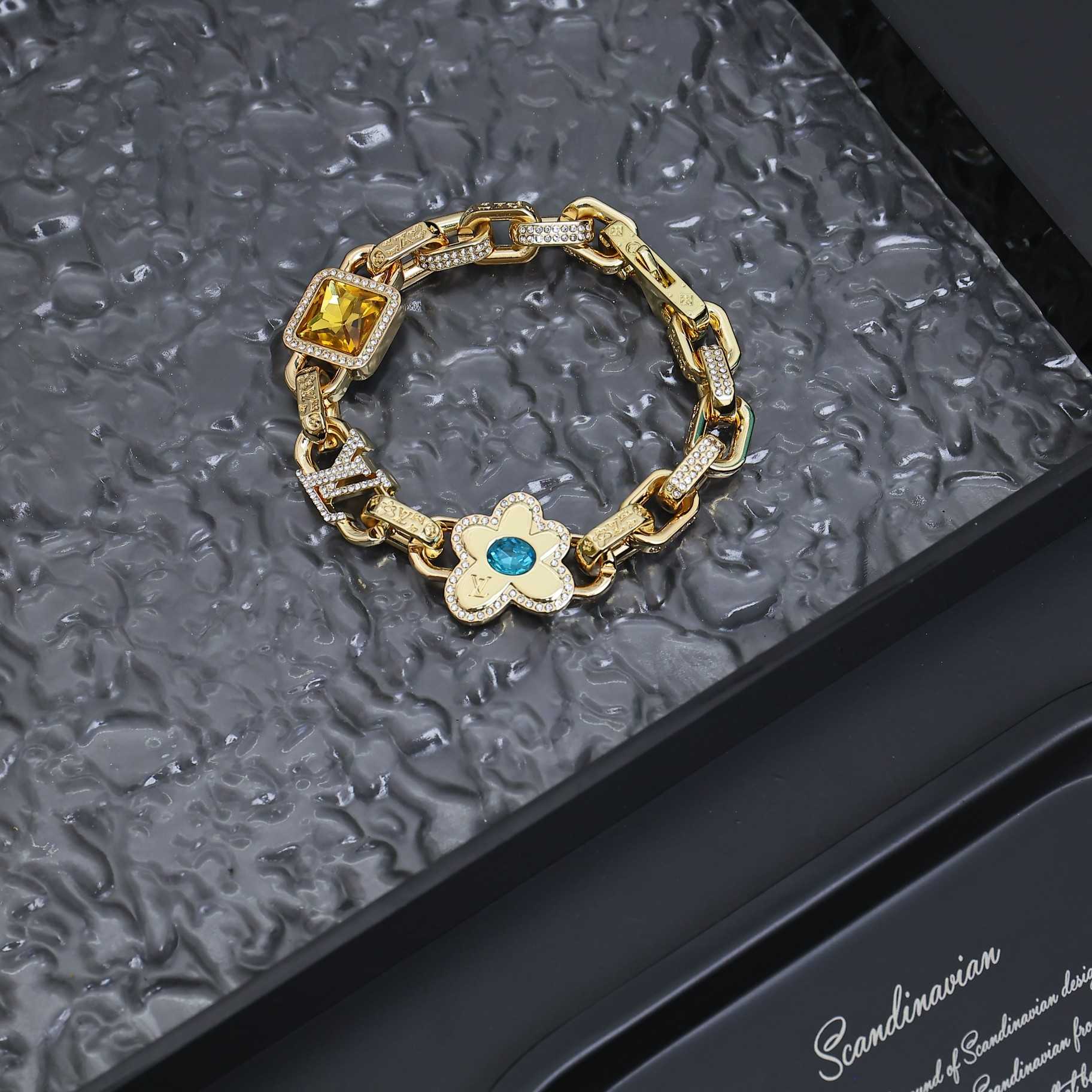 Louis Vuitton Paradise Stone Bracelet   M1594M - DopestKickz