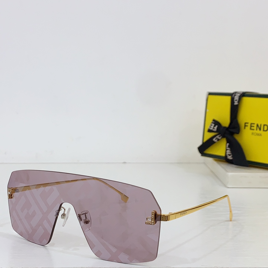 Fendi First Crystal Shield Sunglasses    FE4121US - DopestKickz