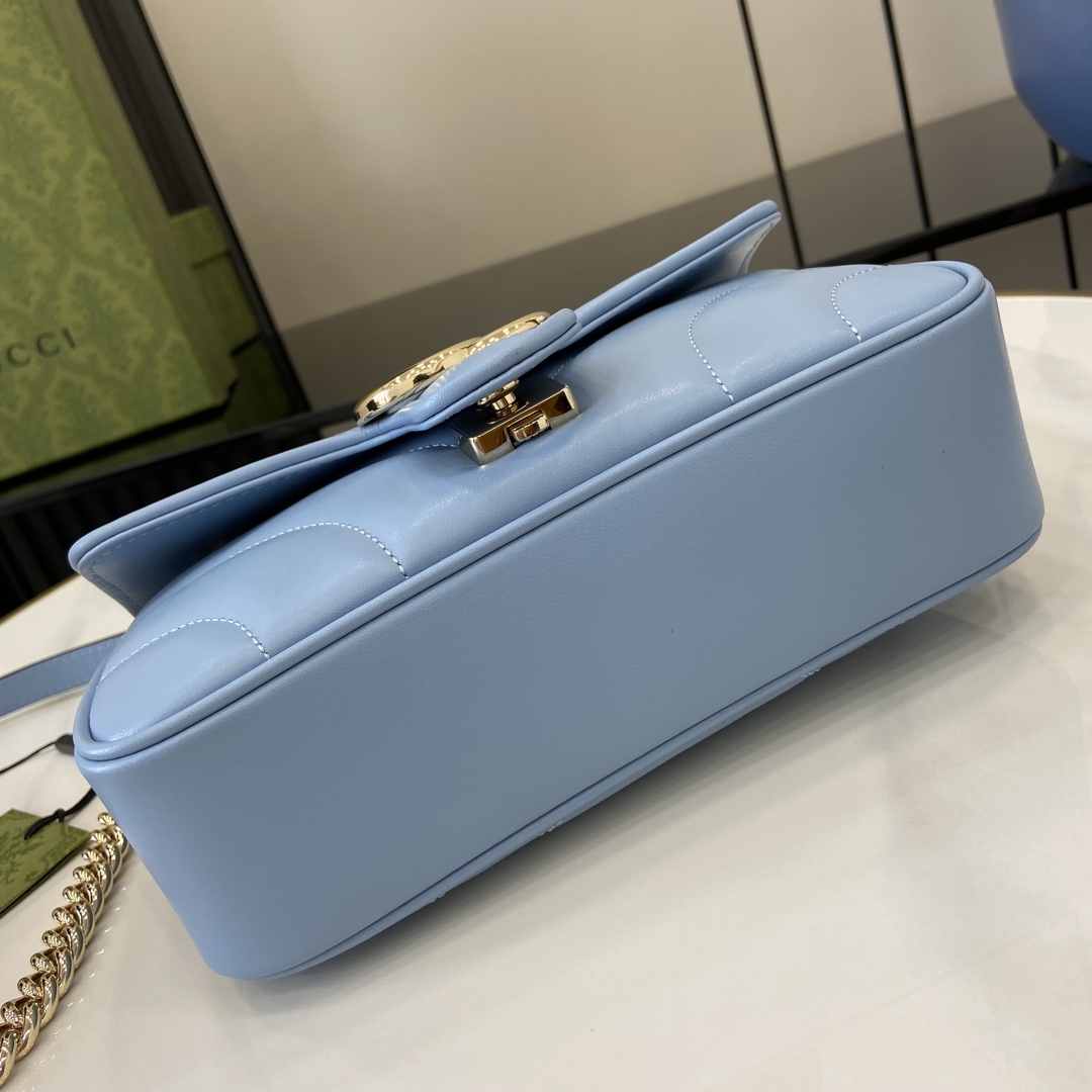Gucci GG Marmont Mini Shoulder Bag - DopestKickz