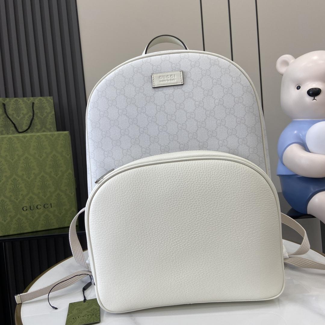 Gucci Medium GG Backpack With Tag - DopestKickz
