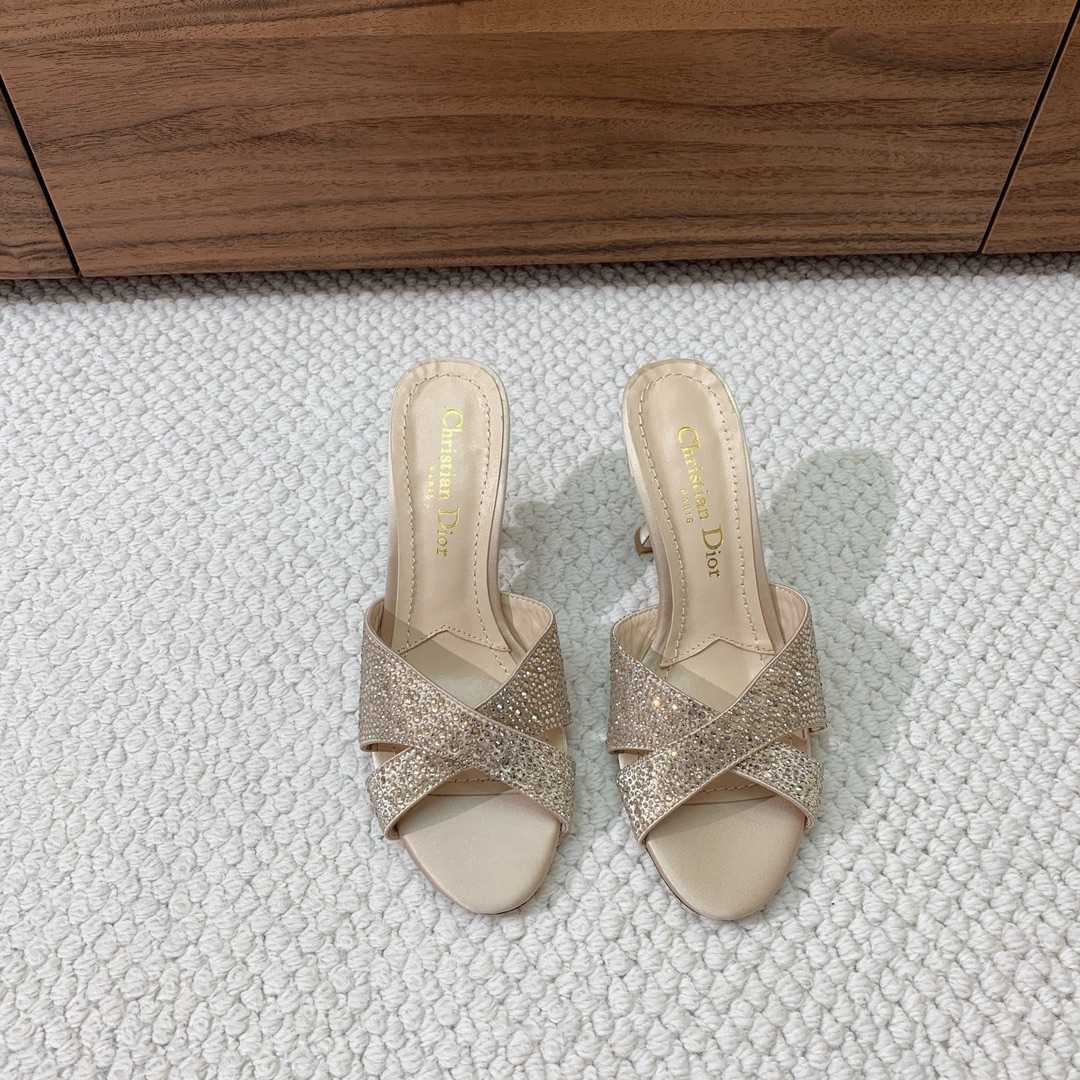 Dior Tribales Heeled Slide - DopestKickz