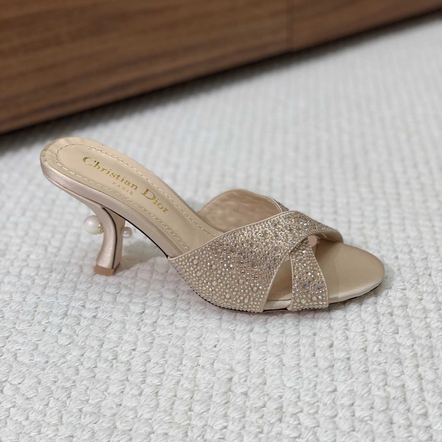 Dior Tribales Heeled Slide - DopestKickz