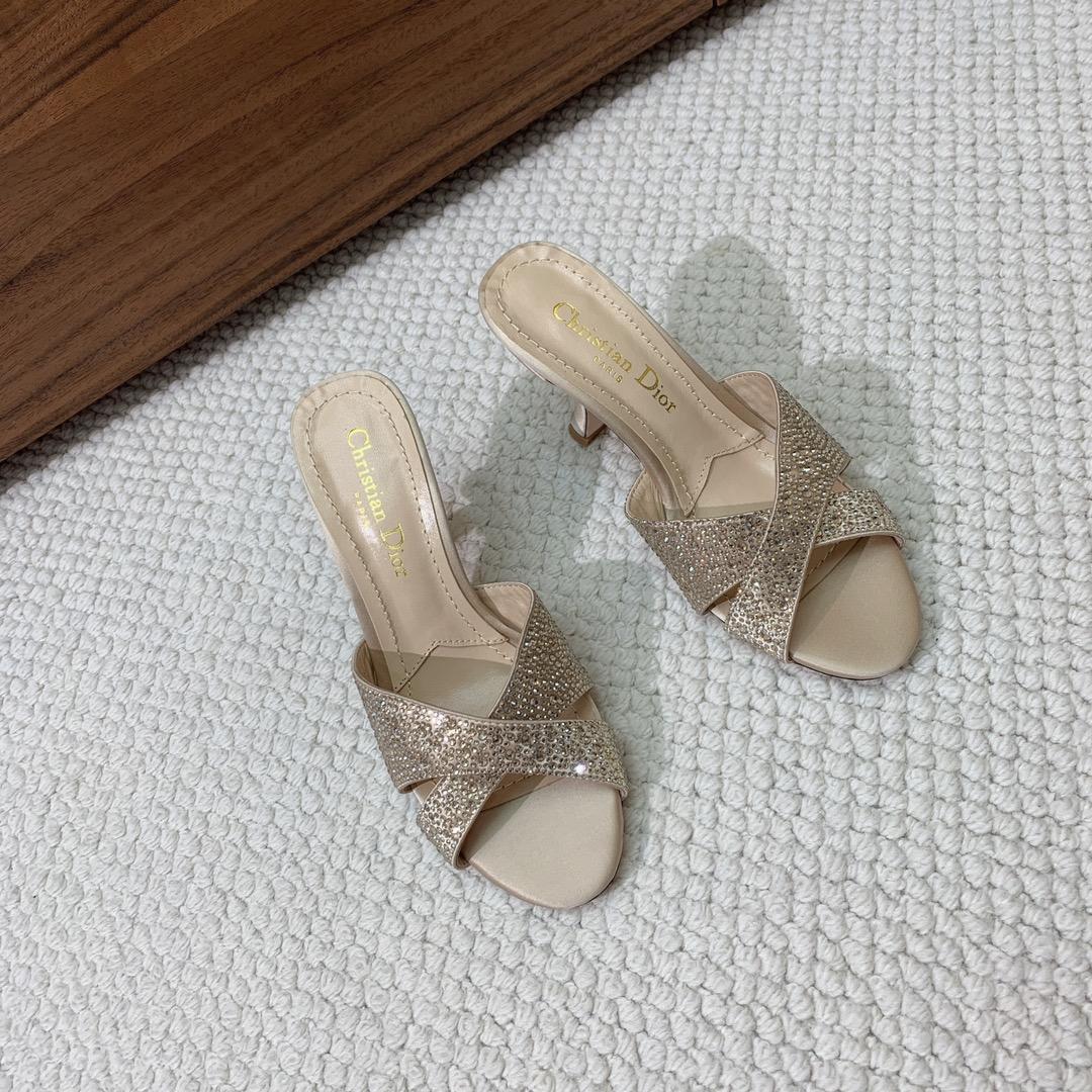 Dior Tribales Heeled Slide - DopestKickz