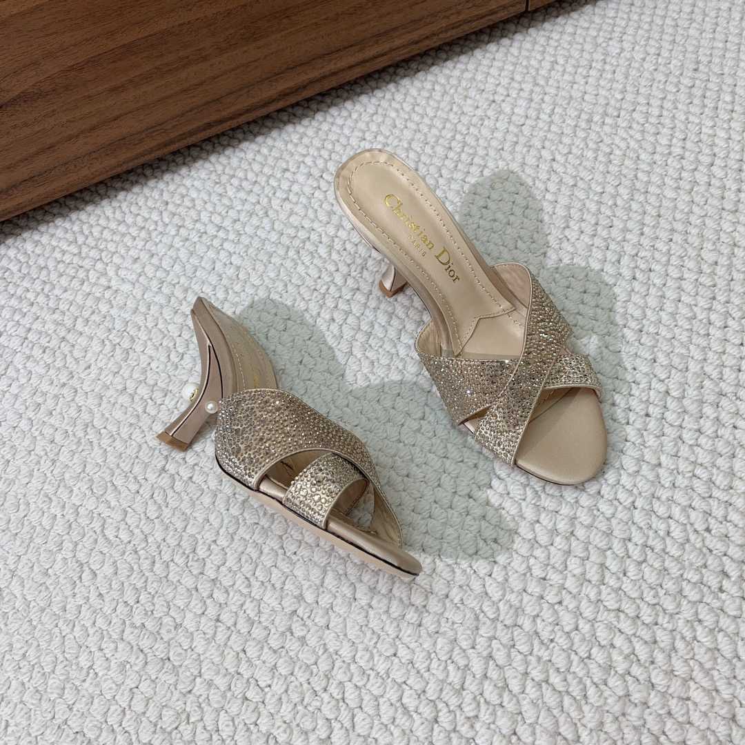 Dior Tribales Heeled Slide - DopestKickz