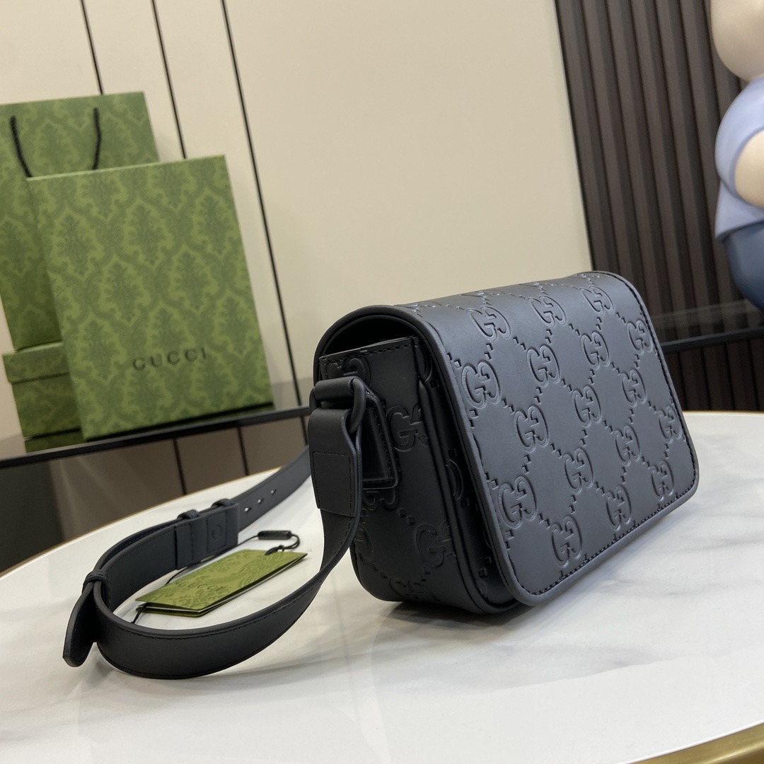 Gucci GG Rubber-effect Super Mini Bag - DopestKickz