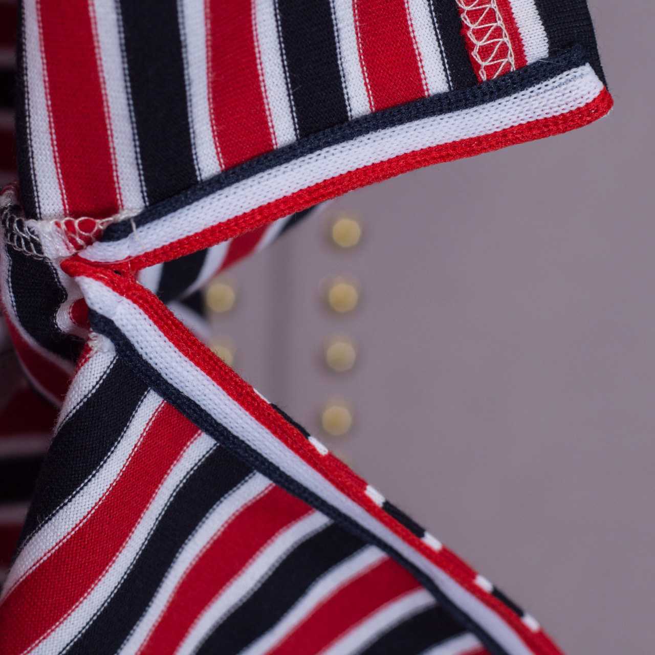 Thom Browne Striped Cotton-jersey Polo  1897 - DopestKickz
