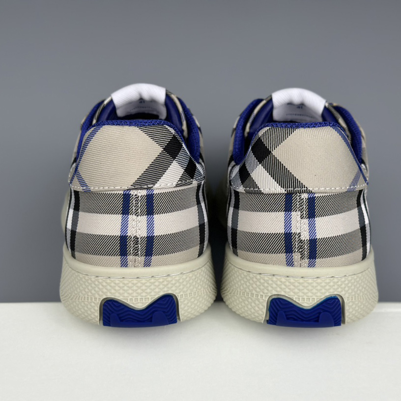 Burberry Check Terrace Sneakers - DopestKickz