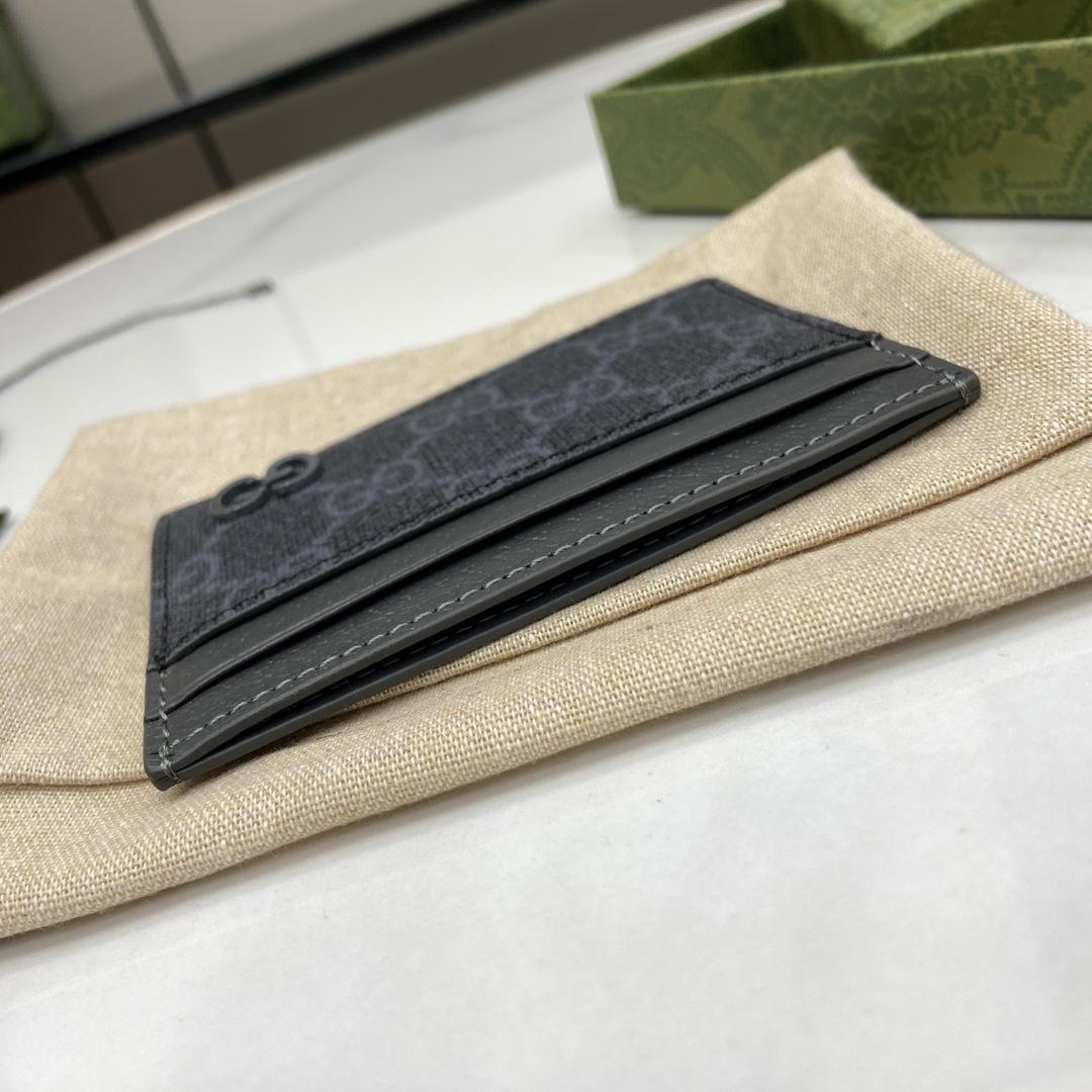 Gucci GG Card Case With GG Detail - DopestKickz