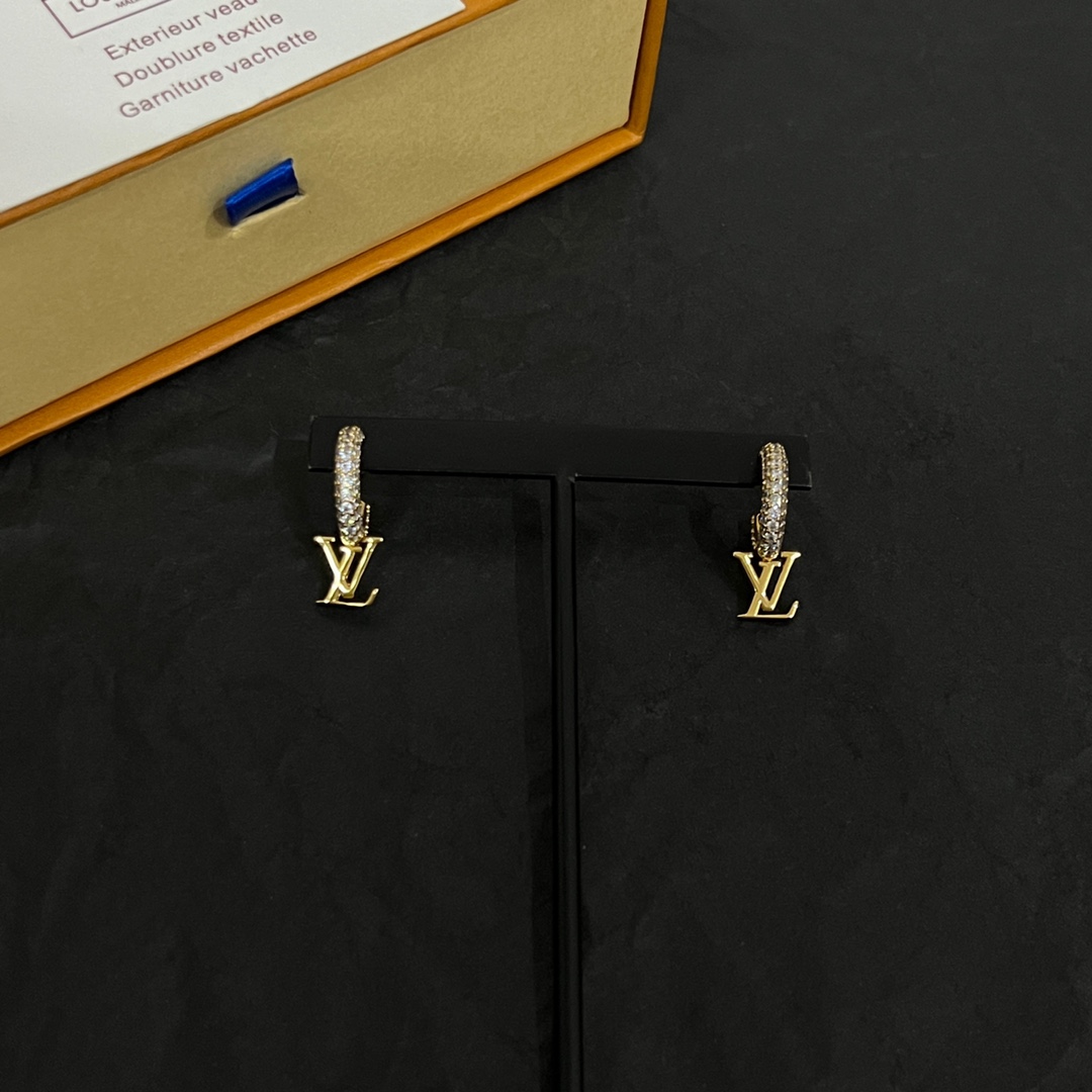 Louis Vuitton LV Iconic Earrings  M01732 - DopestKickz