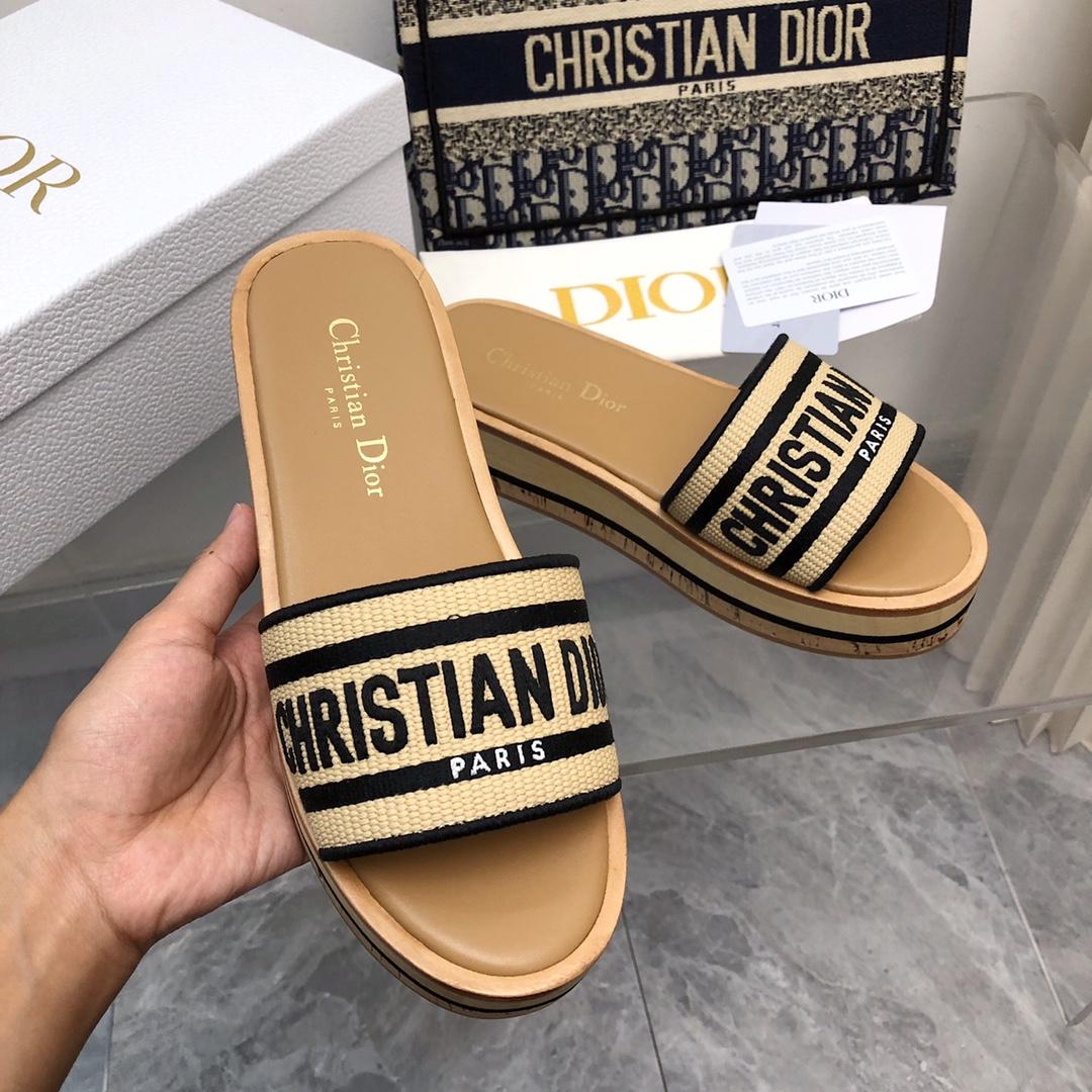 Dior Dioriviera Dway Platform Slide - DopestKickz