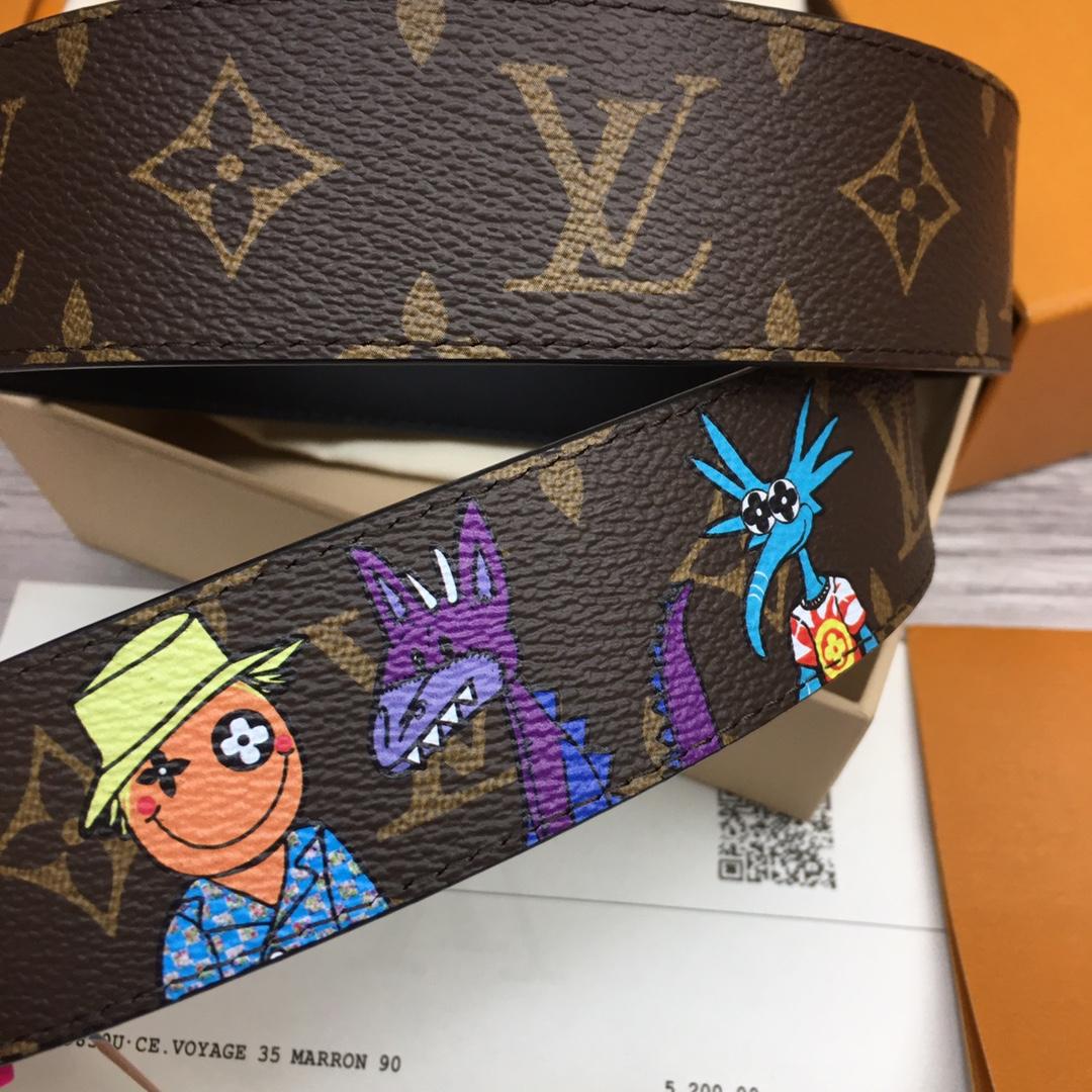 Louis Vuitton 40mm Reversible Belt - DopestKickz