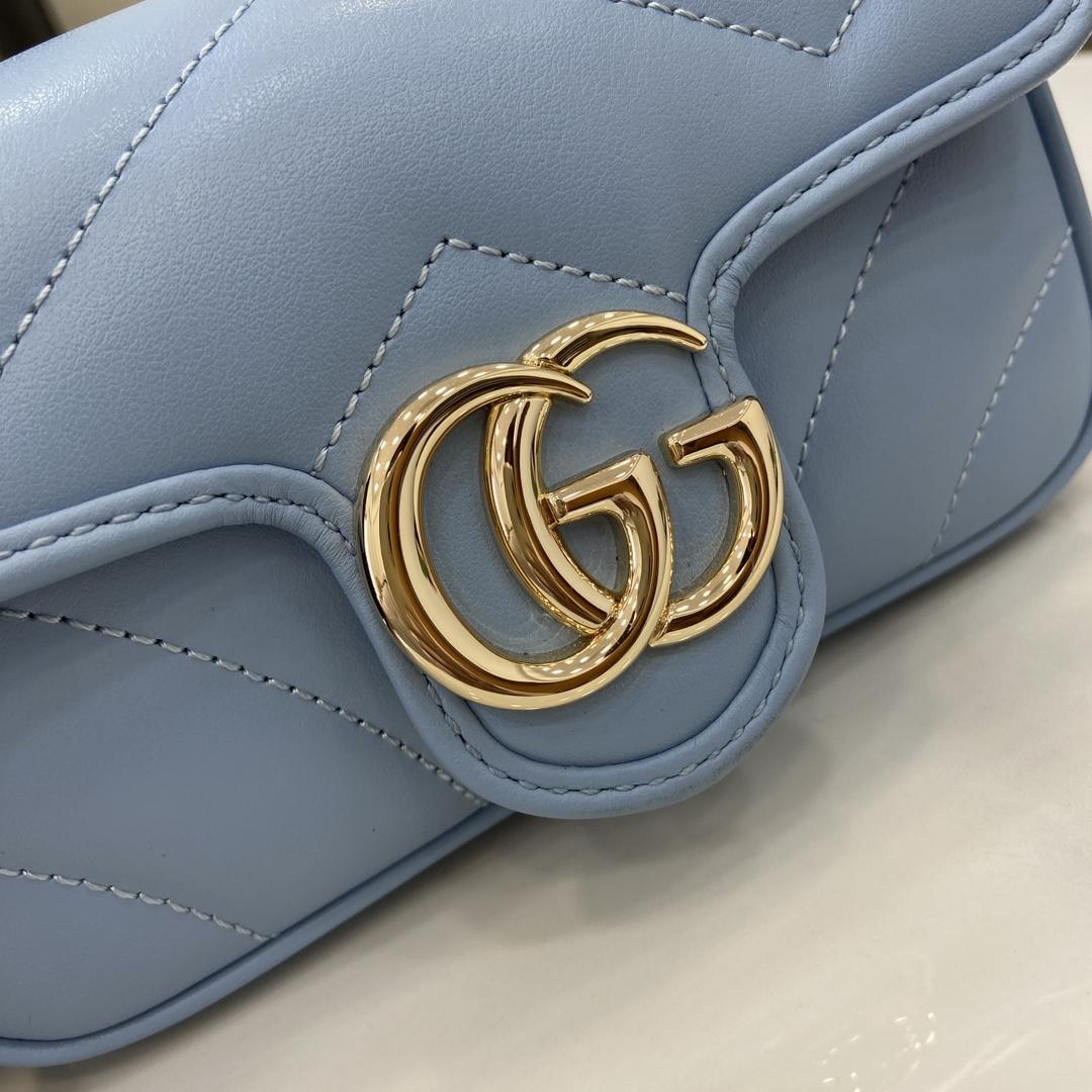 Gucci GG Marmont Super Mini Bag - DopestKickz