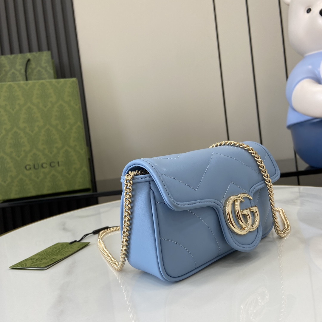 Gucci GG Marmont Super Mini Bag - DopestKickz
