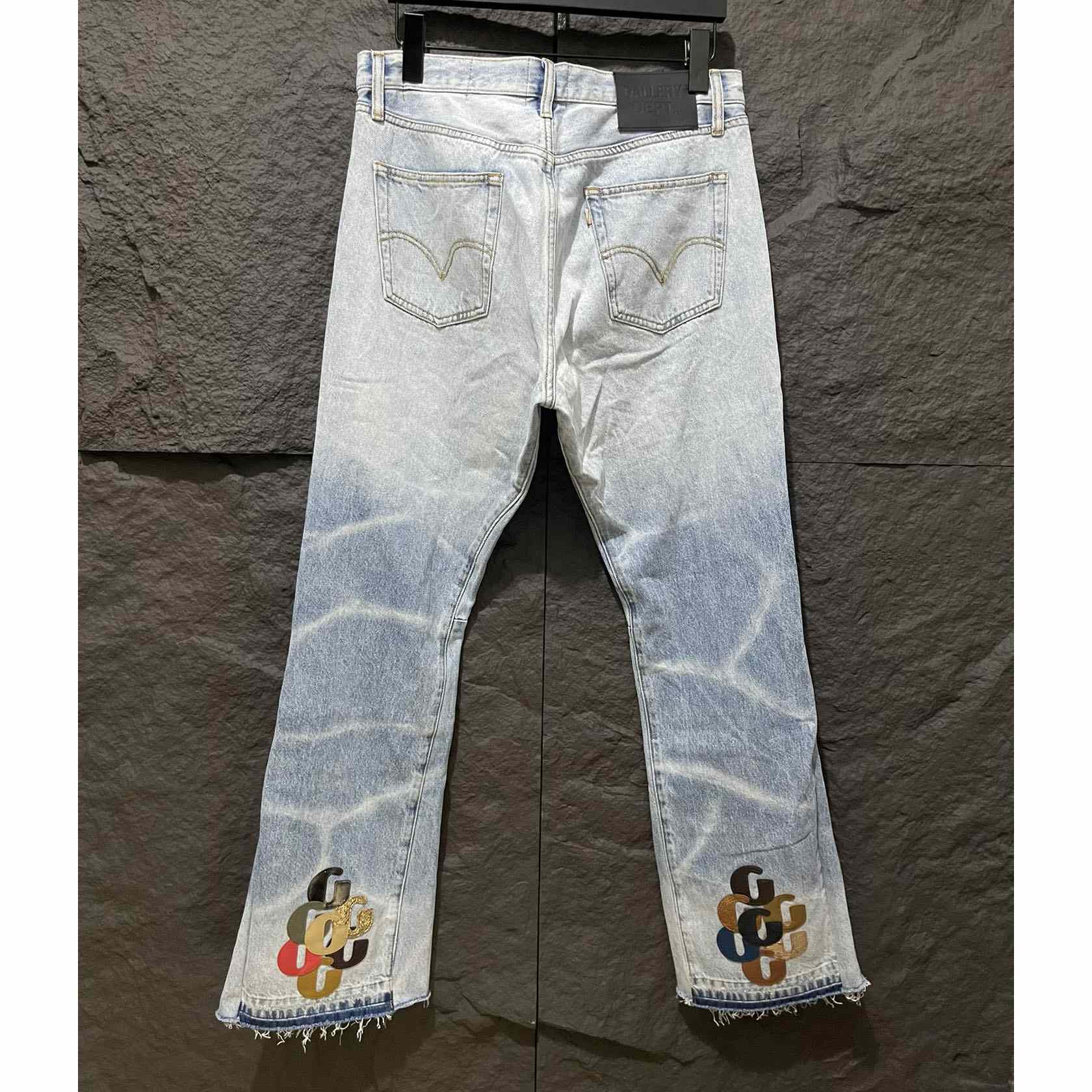 Gallery Dept. Sun Faded LA Flare Denim - DopestKickz
